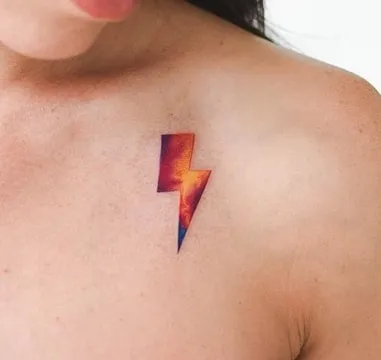 Colorpop Lightning Bolt Tattoo
