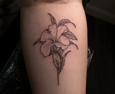 Hibiscus Tattoo Design Ideas 10 minimal Hibiscus Tattoo Design Idea