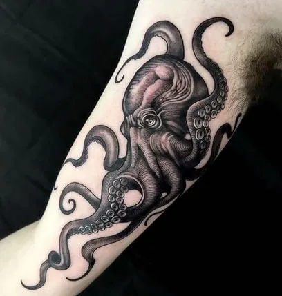 Kraken Tattoo Meaning & Symbolism