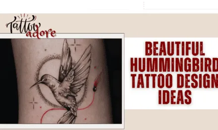 Beautiful Hummingbird Tattoo Design Ideas