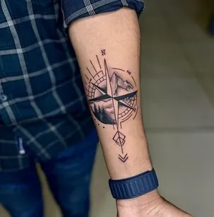 compass tattoo meaning?