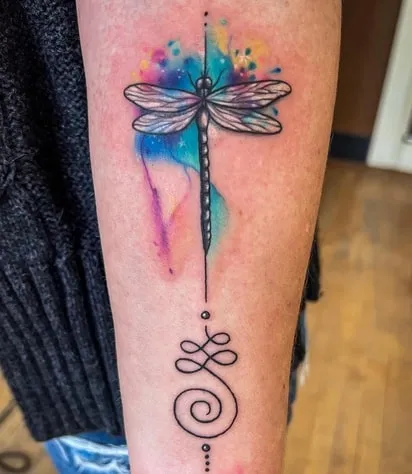dragonfly tattoo design idea 14 watercolors dragonfly tattoo design idea