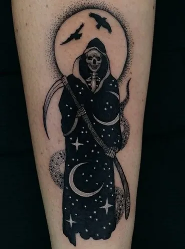 grim reaper tattoo idea 11 blakk grim reaper tattoo idea