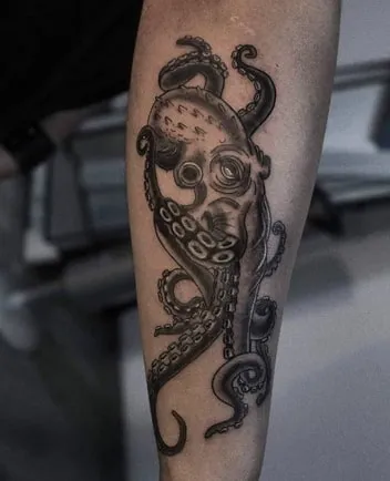 kraken tattoo design