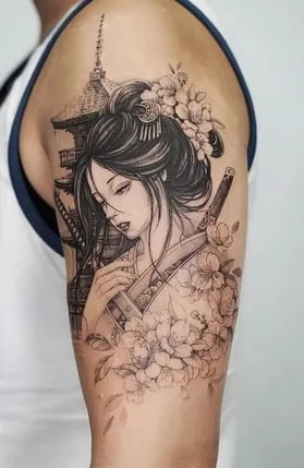 history of geisha tattoos 2 history of geisha tattoos