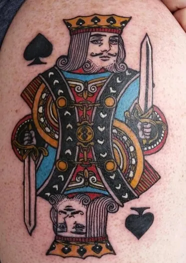 king of spades design