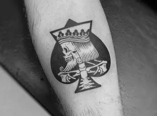 king of spades meaning 2 King of Spades Tattoo Meaning