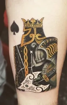 king of spades tattoo idea 9 mystical king of spades tattoo idea