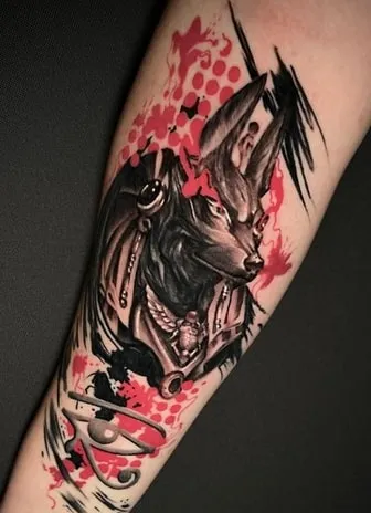 meaning of an anubis tattoo