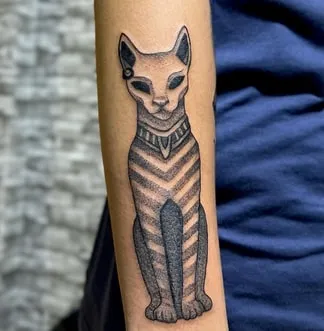 meaning of an egyptian bastet tattoo