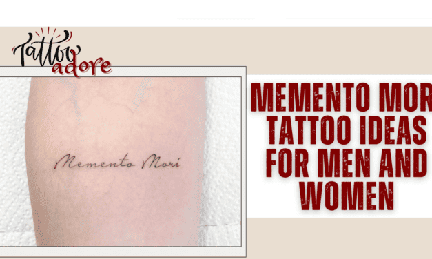 Memento Mori Tattoo Ideas for Men and Women