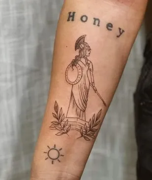 mythological olive branch tattoo idea mythological olive branch tattoo idea