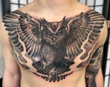 owl in flight tattoo idea owl in flight tattoo idea