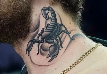 scorpion tattoo design 3 neck scorpion tattoo design