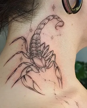 scorpion tattoo design 9 outline scorpion tattoo design