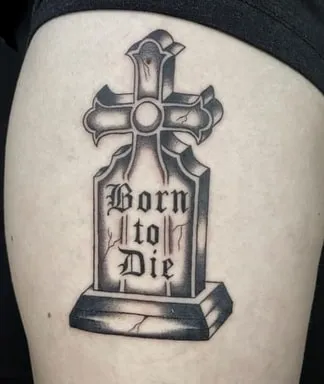 Born to Die Tattoo Design 3 abstract Born to Die Tattoo Design