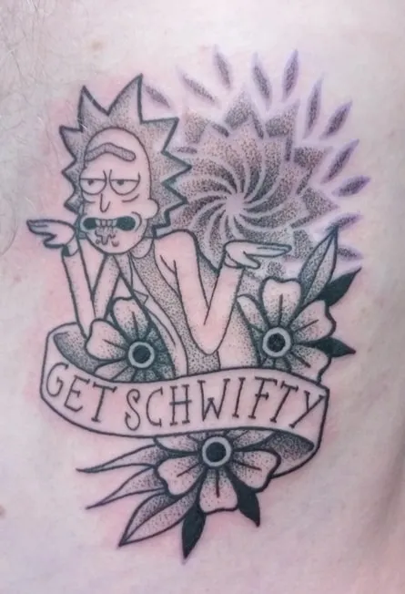 Get Schwifty tattoo