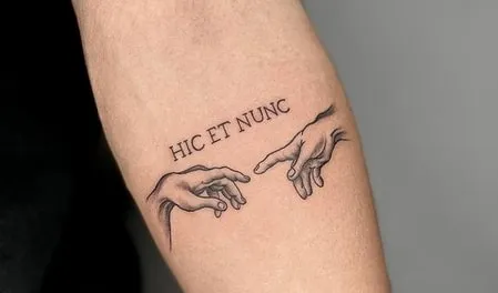 genesis Hic Et Nunc Tattoo Design