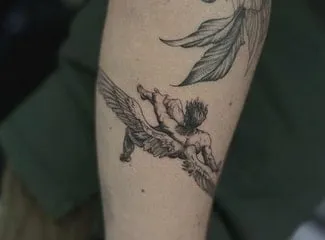 Icarus Tattoo Design 10 simple Icarus Tattoo Design