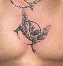 Icarus Tattoo Design 12 chest Icarus Tattoo Design