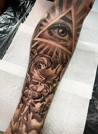 Icarus Tattoo Design 14 illuminati Icarus Tattoo Design