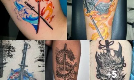Japanese Katana Tattoo Meaning and 10 Design Ideas