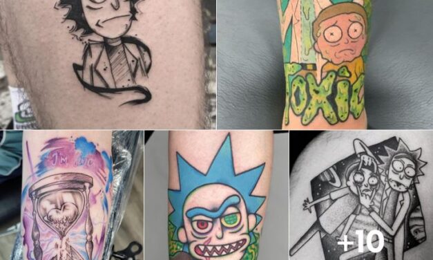 Rick from Rick and Morty Tattoo Ideas | 10+ Designs to Choose From