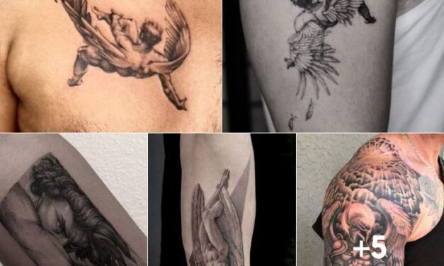 What Does a Tattoo of a Fallen Angel Symbolize?