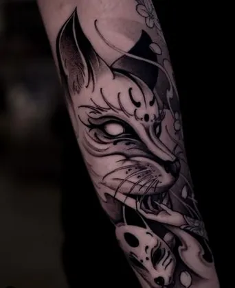 kitsune tattoo meannig