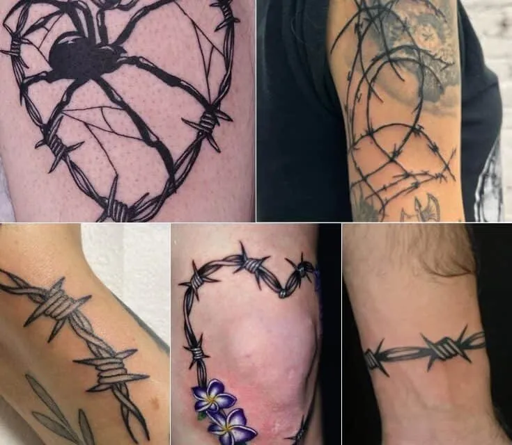 What Does a Barbed Wire Tattoo Mean? | Trending Designs for 2024