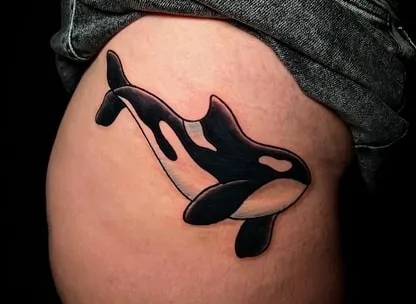 What does a tattoo os an orca mean