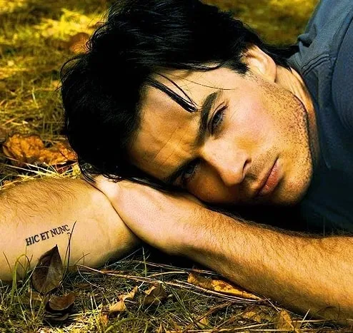 What does ian somerhalder's tattoo mean