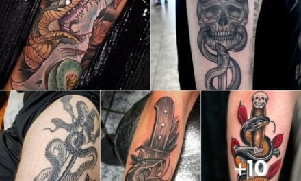 What  is the Meaning of a Knife with a Snake Tattoo?