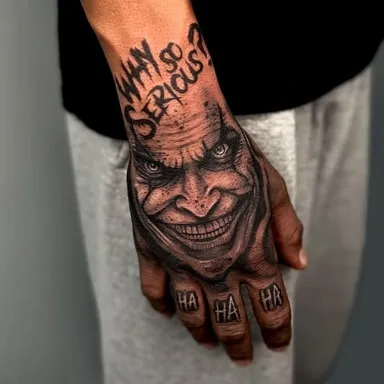 joker with quotes tattoos joker with quotes tattoos