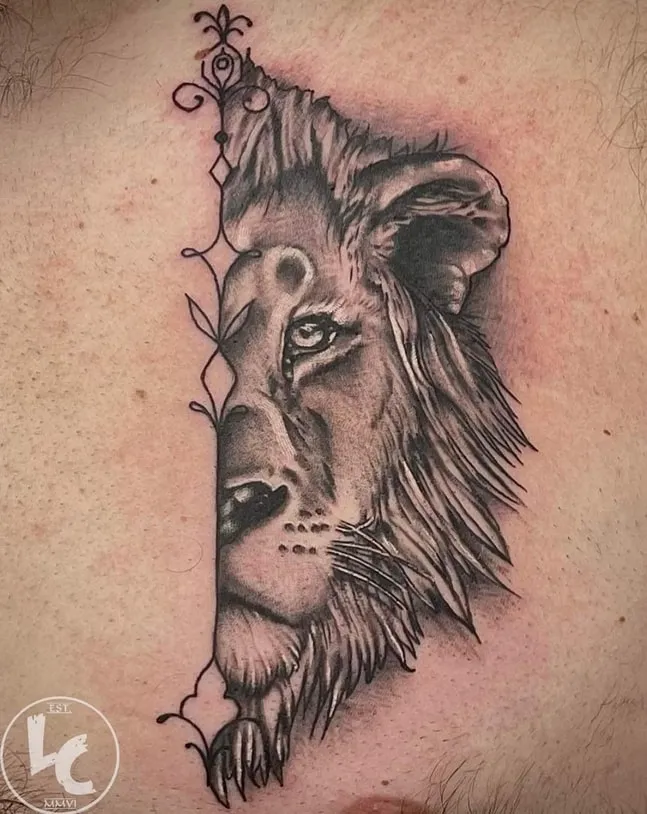 lion tattoo design