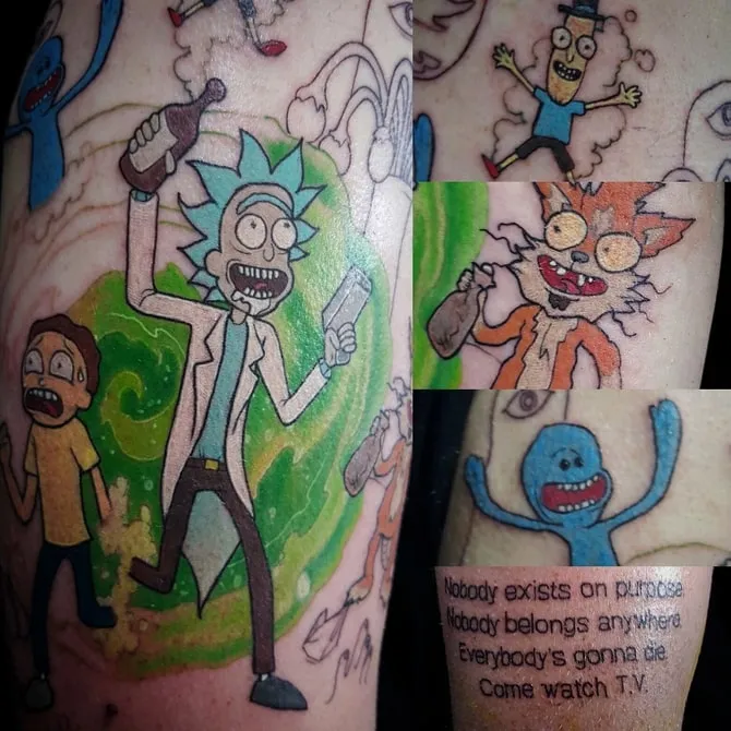 nobody exists on purpose tattoo