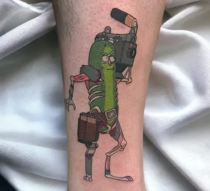 pickle rick tattoo
