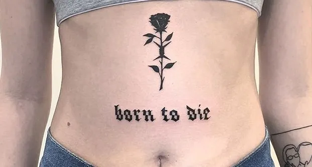 popular born to die tattoo design ideas