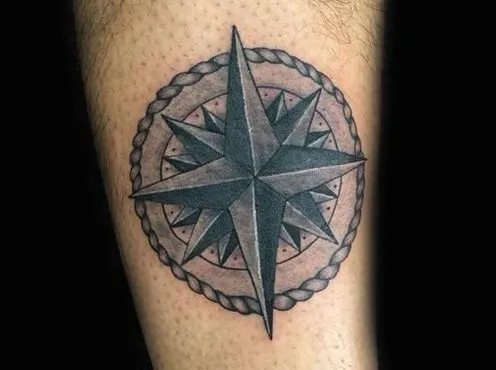 russian star tattoo idea 4 compass russian star tattoo idea