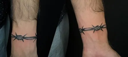 barbed wire tattoo meaning