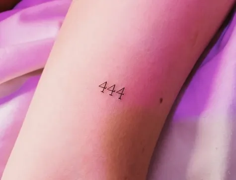 444 Tattoo Meaning