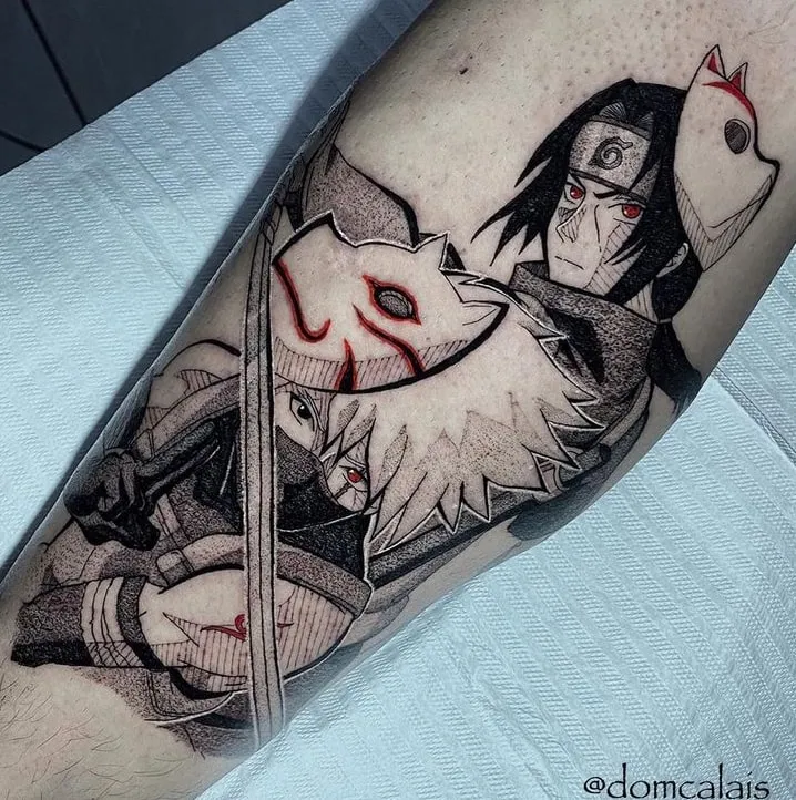 anime Anbu Tattoo Design Idea