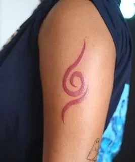 bicep Anbu Tattoo Design Idea
