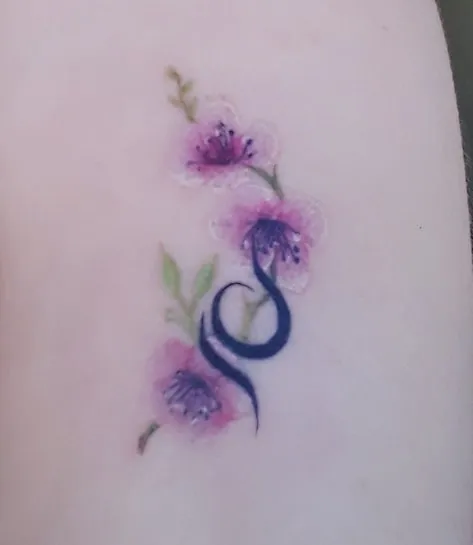 watercolor Anbu Tattoo Design Idea