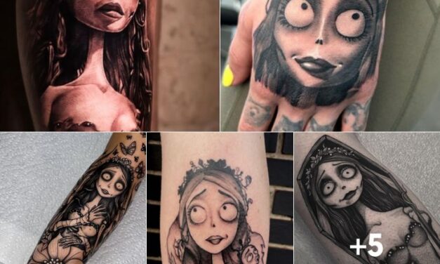 Emily from Corpse Bride Tattoo Ideas and Meaning
