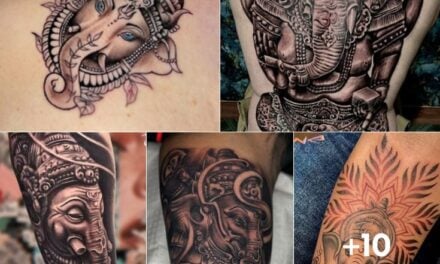 Ganesha Tattoo Meaning and 10+ Ideas for Men and Women