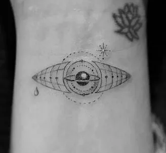 Katy Perry Eye Tattoo