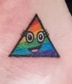 Katy Perry Prism Tattoo
