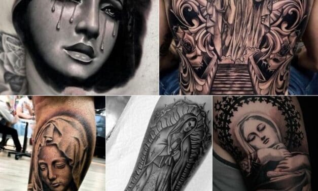 Powerful Virgin Mary Tattoo Designs & Ideas