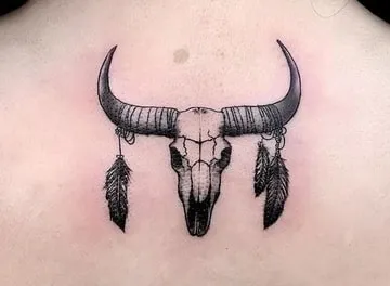 What Does a Tattoo of a Bull Skull Symbolize What Does a Tattoo of a Bull Skull Symbolize